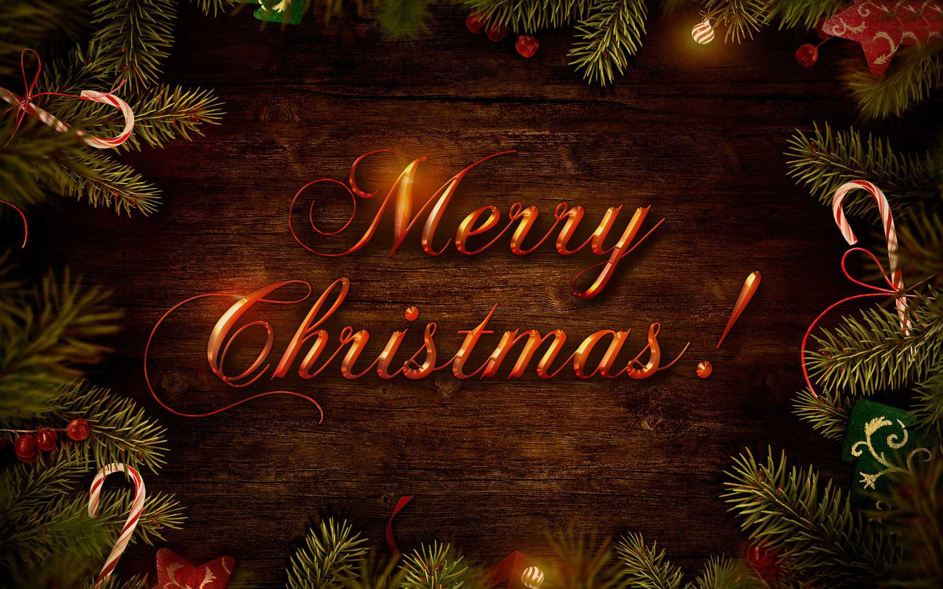 merry christmas greetings wallpaper