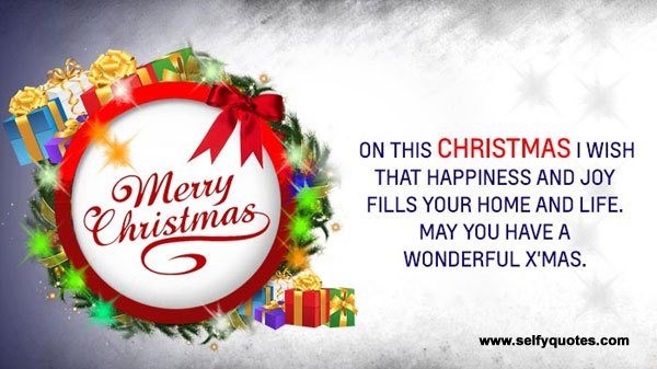 on this Christmas i wish that happiness and joy fills your home and life may you have a wonderful x’mas