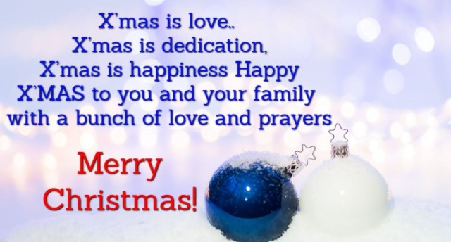 x’mas is love x’mas is dedication merry christmas