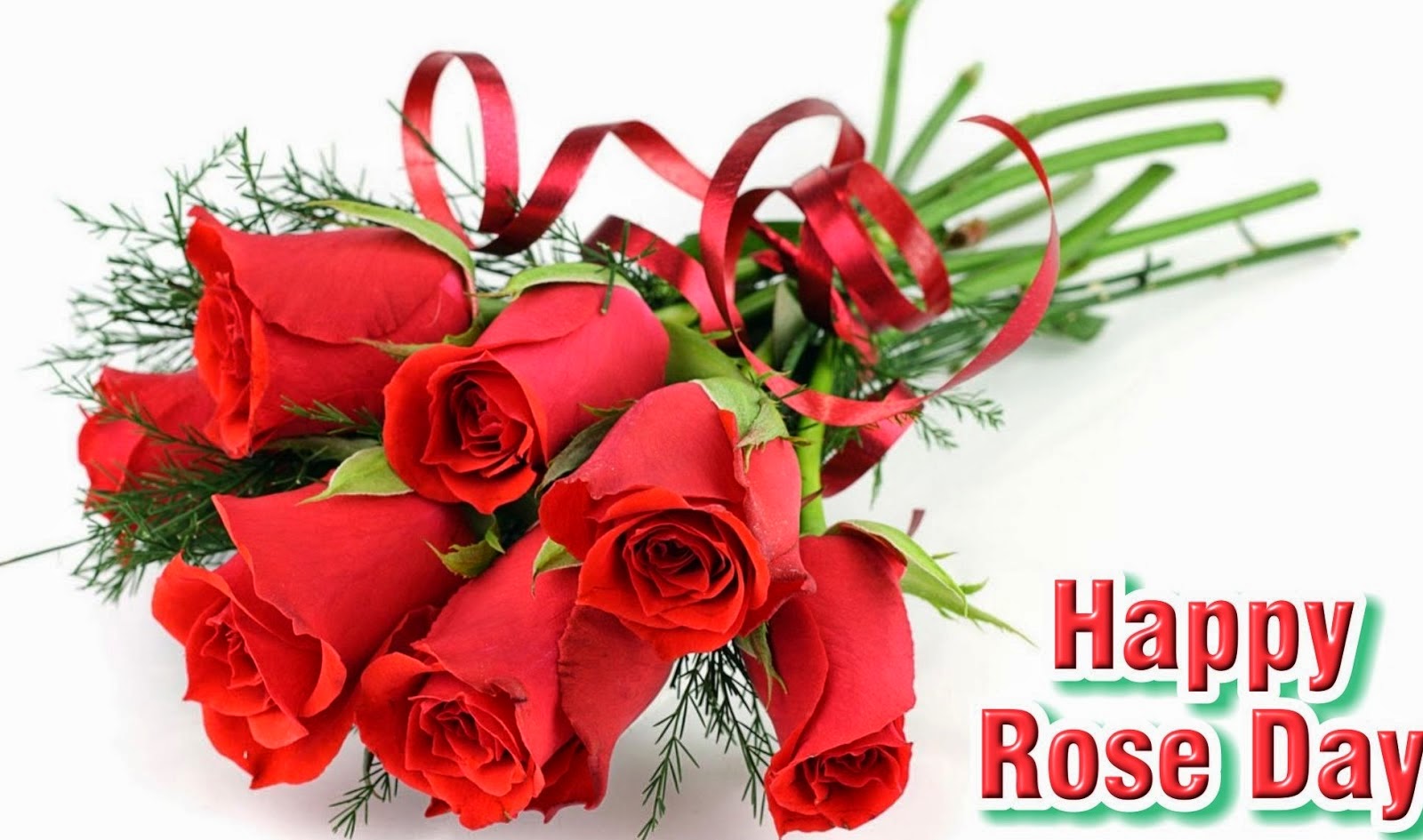 Happy Rose Day rose flower bouquet