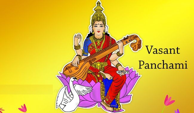 basant panchami goddess saraswati