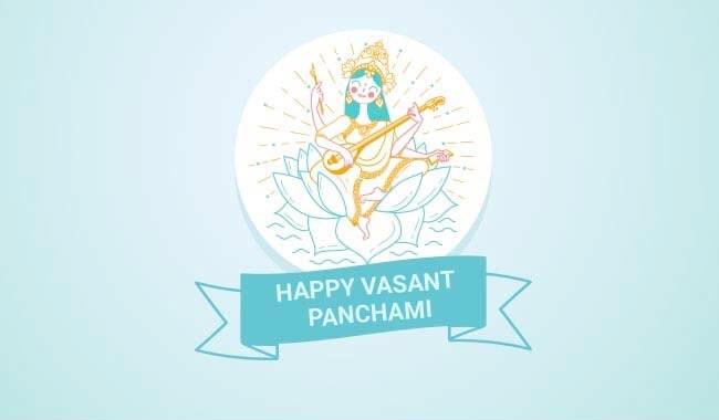 happy basant panchami card