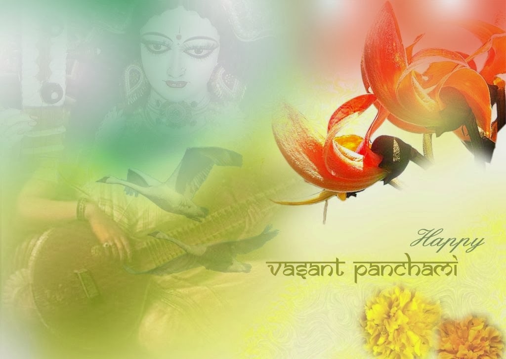 happy basant panchami wallpaper image