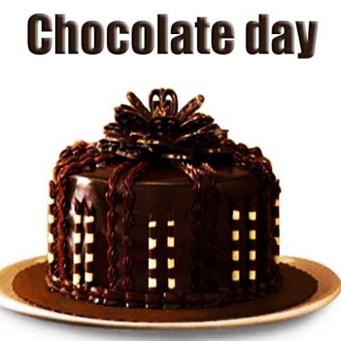 Chocolate Day chocolate cake for you