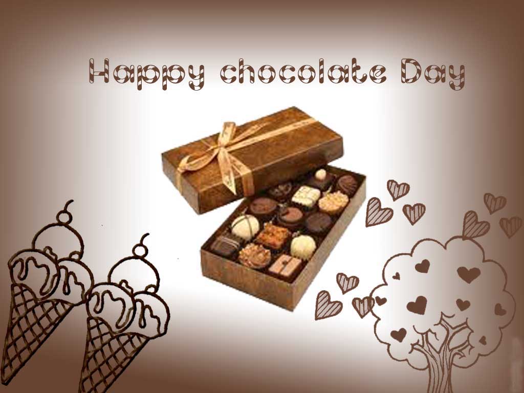 happy Chocolate Day chocolate box for you