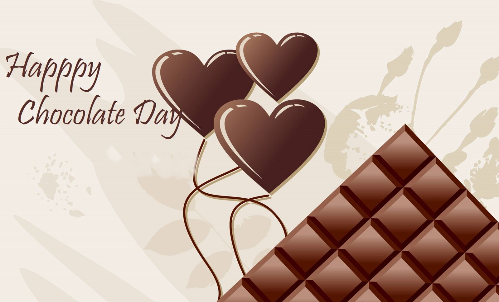 happy Chocolate Day wishes wallpaper