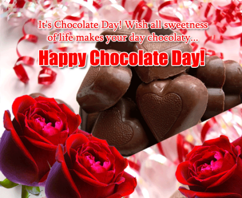 it’s Chocolate Day wish all sweetness of life makes your day chocolaty happy Chocolate Day