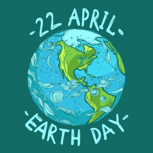 22 april Earth Day card