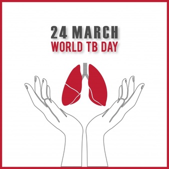 24 march world tb day hands and lungs illustration