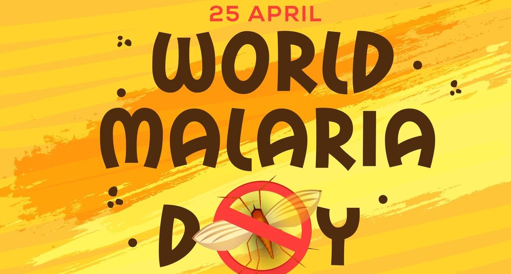 25 april World Malaria Day card