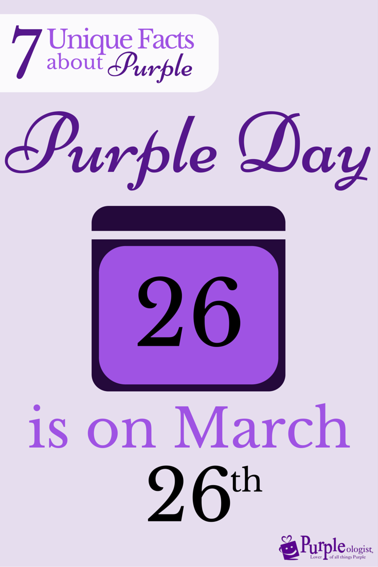 Purple Day Is On March 26th