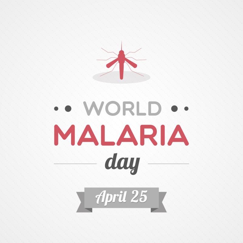 World Malaria Day april 25 illustration