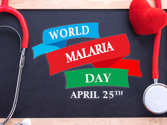 World Malaria Day april 25th card