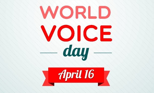 World Voice Day april 16 illustration