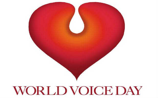 World Voice Day heart picture