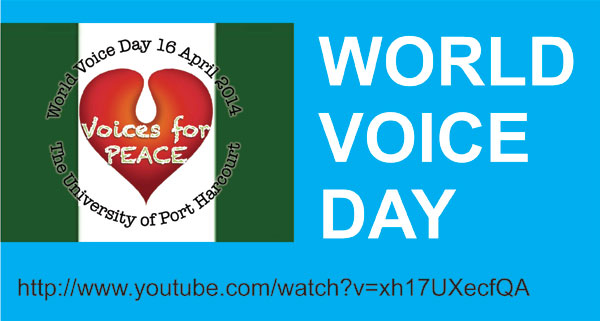 World Voice Day voices for peace