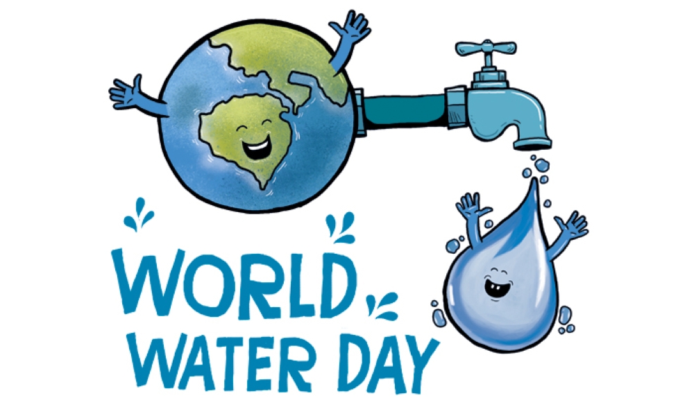 World Water Day happy earth