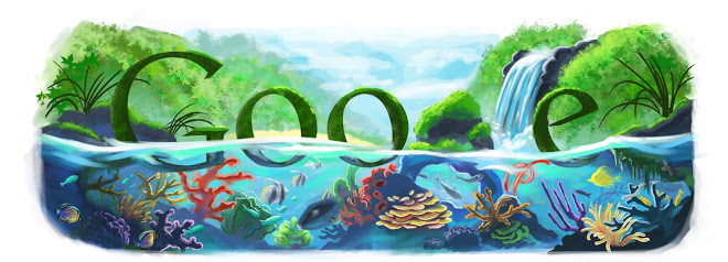 google doodle for Earth Day