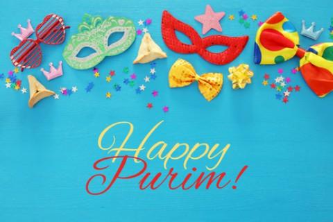 happy purim greetings image