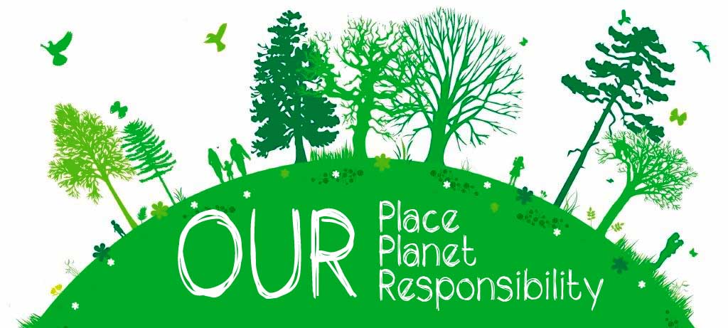 our place our planet our responsibility happy Earth Day