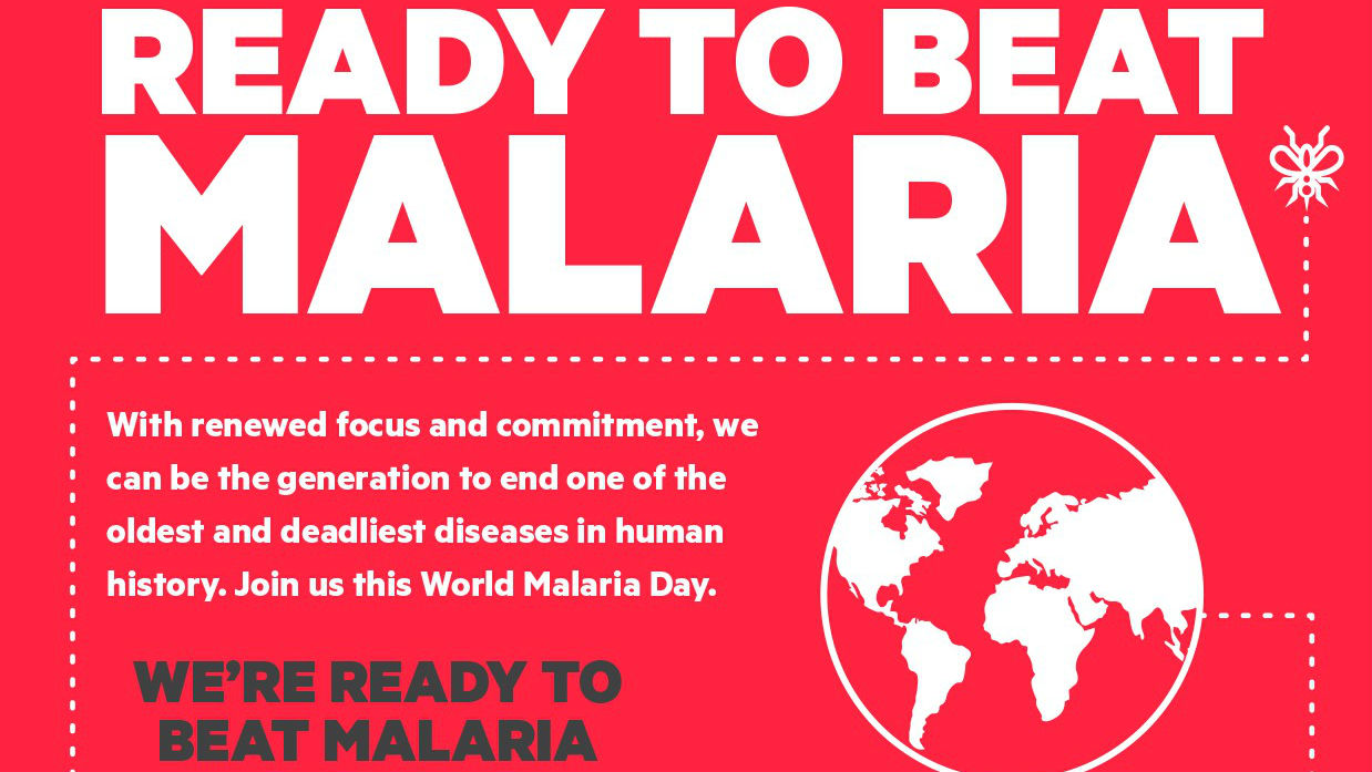 ready to beat malaria World Malaria Day