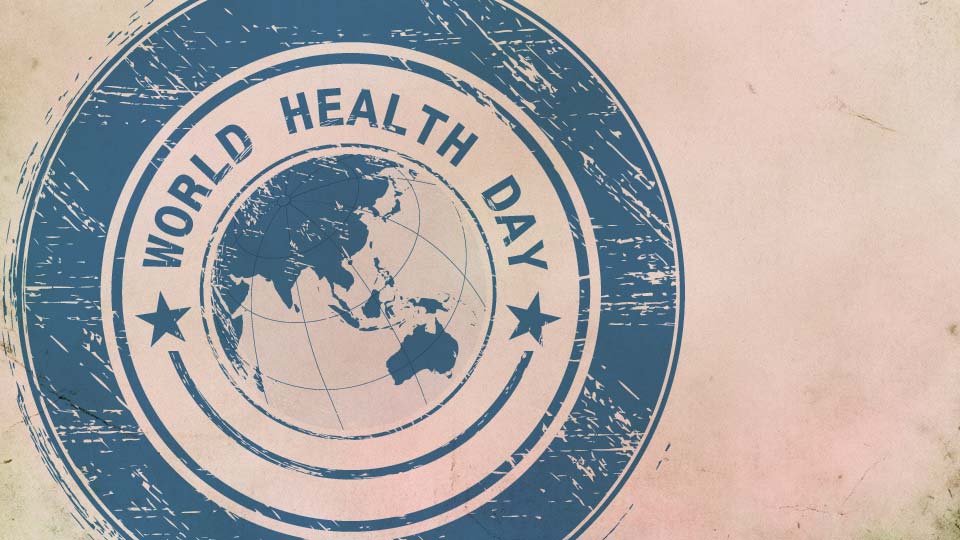 world health day sticker