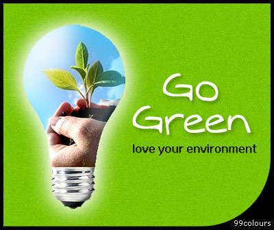 go green love your environment world environment day