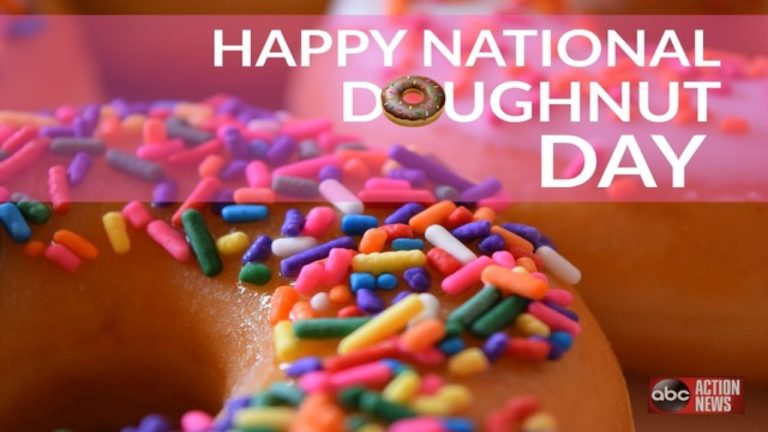 Happy National Doughnut Day Card