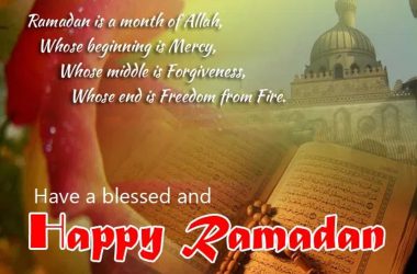 have a blessed and happy ramadan