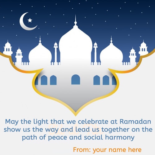 may the light that we celebrate at ramadan show us the way and lead us together on the path of peace and social harmony