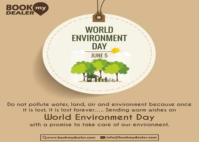 world environment day june 5 with a promise to take care of our environment