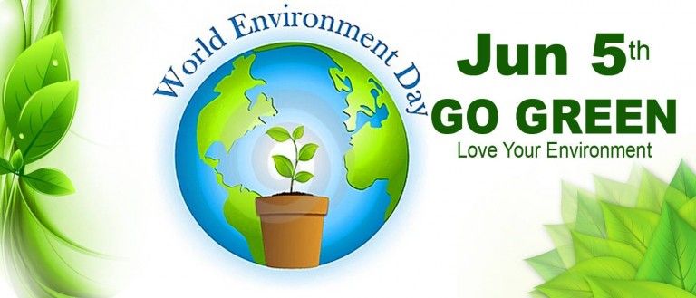 world environment day june 5th go green love your environment