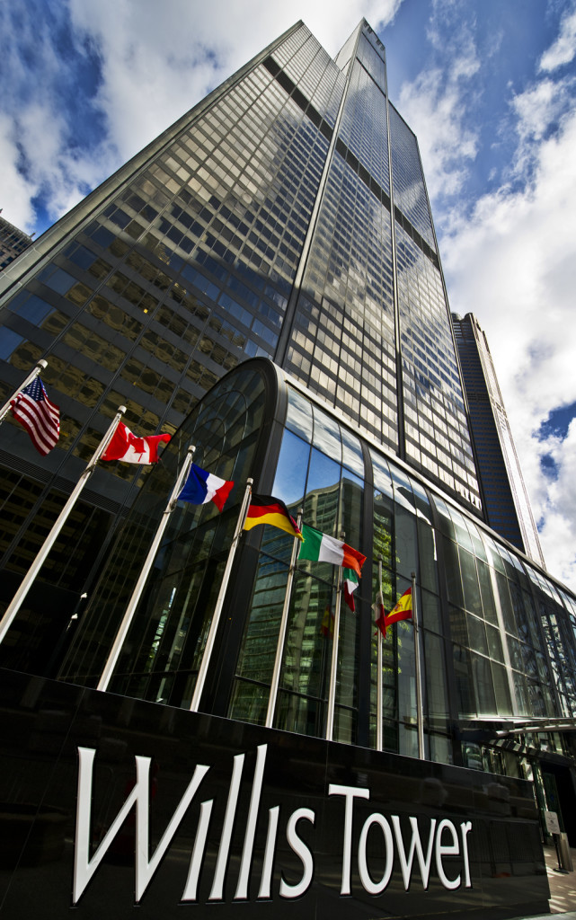 willis tower front view