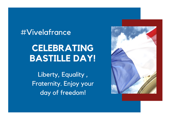 celebrating bastille day