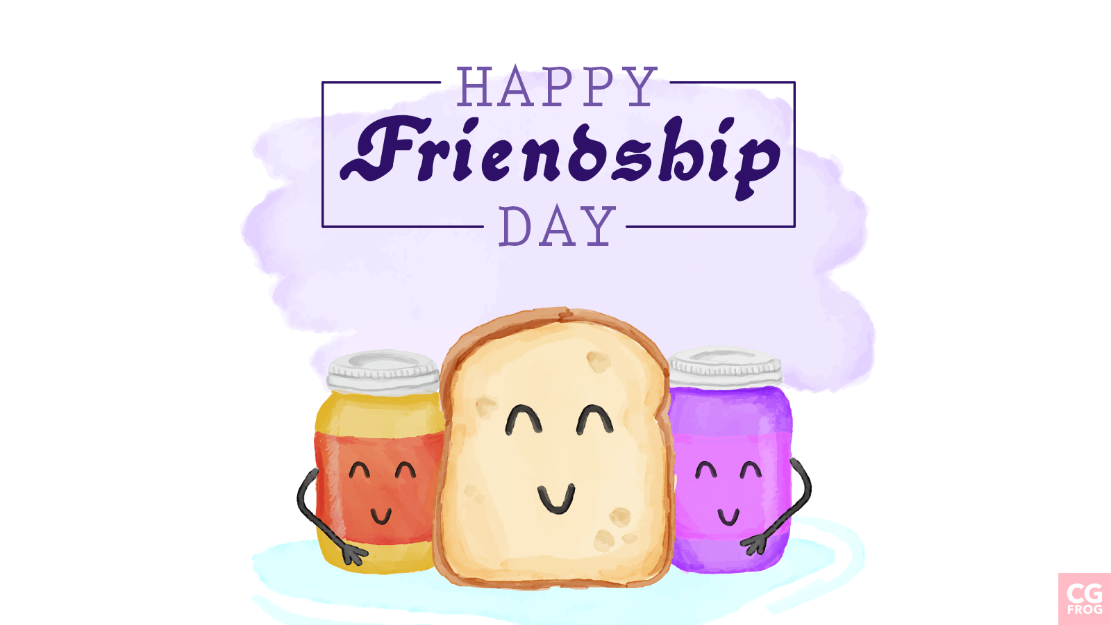 happy friendship day jam and bread friendship