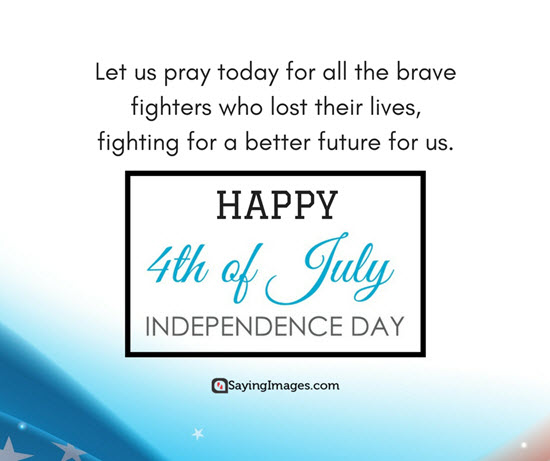 Let us pray today for all the brave fighters who lost their lives fighting for a better future for us