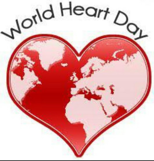 World Heart Day Heart With World Map