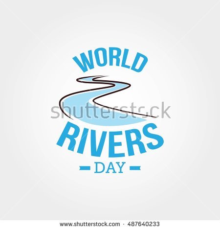 World Rivers Day Illustration