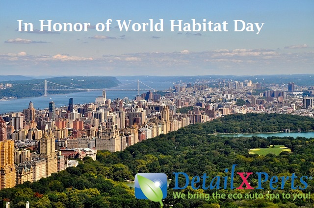 in honor of world habitat day