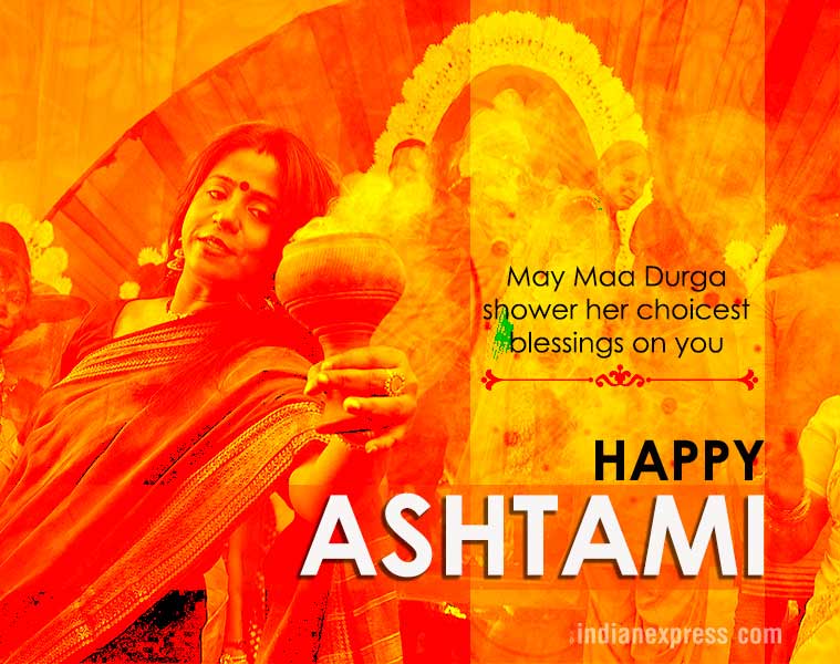 may maa durga shower her choicest blessings on you happy durga ashtami