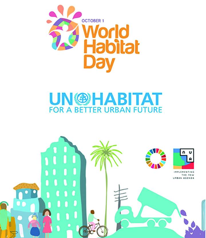 october 1 world habitat day UN habitat