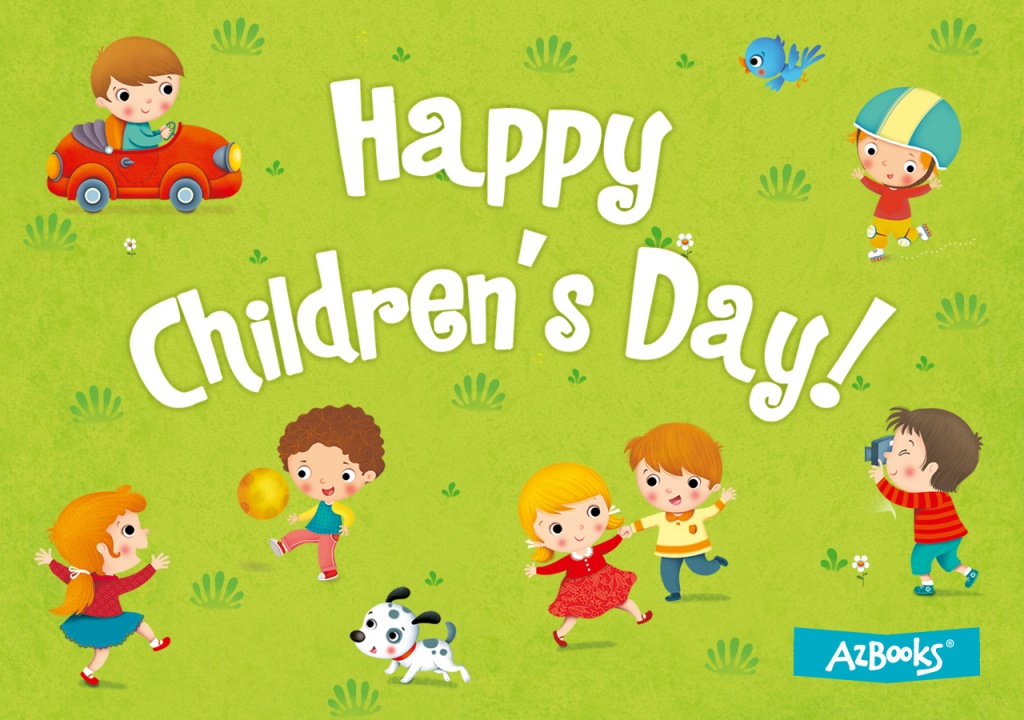 happy Children’s Day greeting ecard