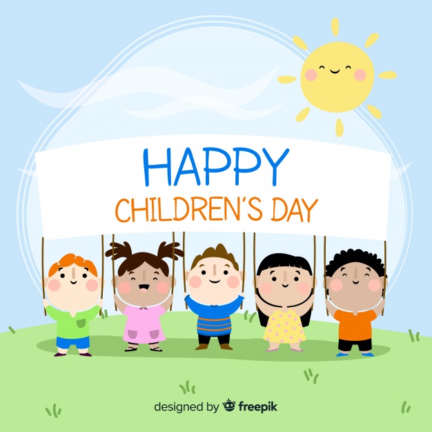 happy Children’s Day kids illustration