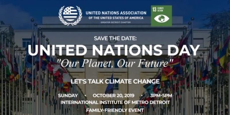 save the date united nations day our planet, our future