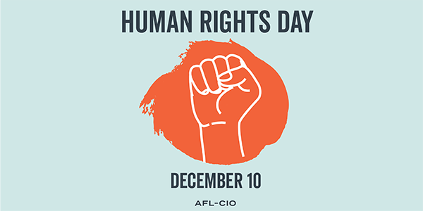 human rights day december 10 card