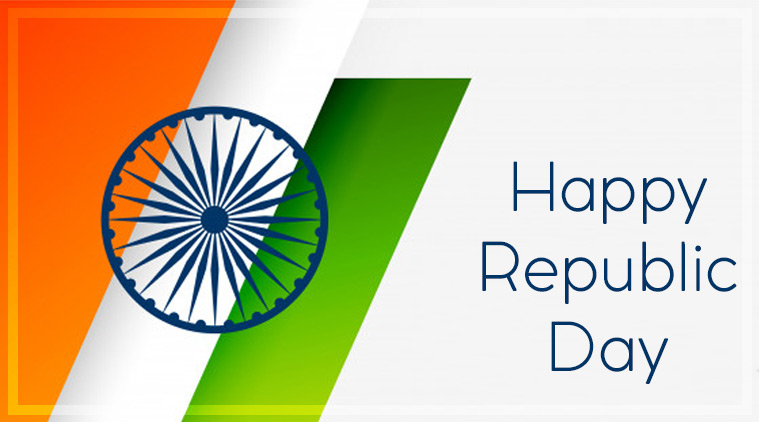 happy Republic Day indian flag image