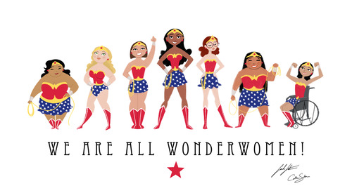 we are all wonderwomen happy women’s day