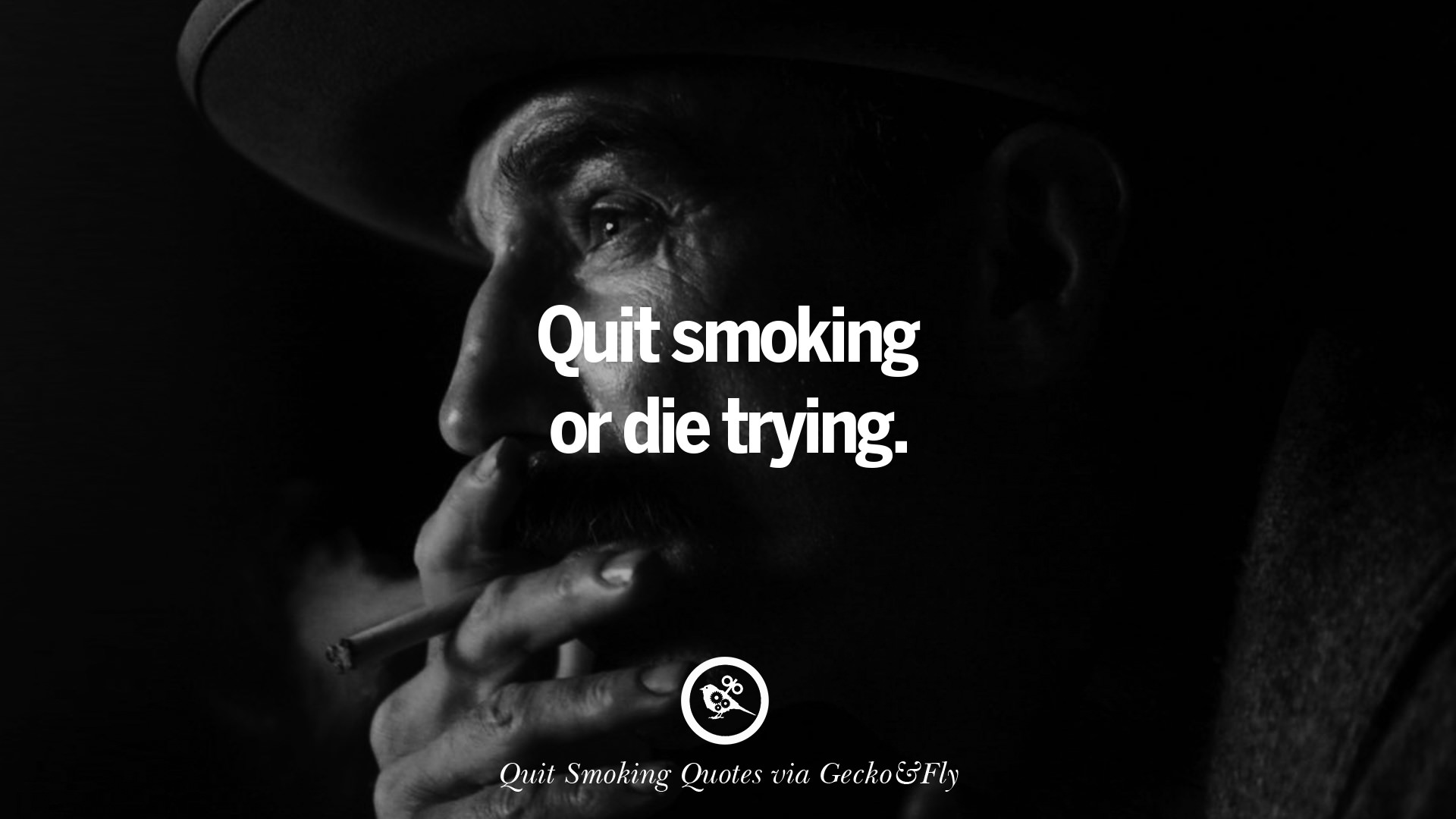 quit smoking or die trying