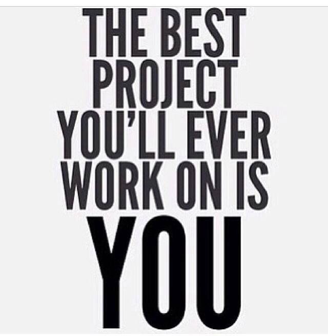 the best project you’ll ever work on is you